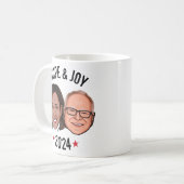 ホープと喜び – Harris Walz コーヒーマグカップ (正面左)