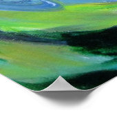 ホープのアート絵画ポスタープリント付きハート ポスター (角)