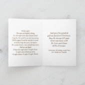 ホープのスリルのクリスマス・キャロルと出生 シーズンカード (内部)