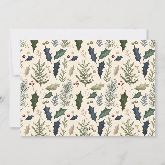 ホープのスリル緑の宗教的なアーチ写真 シーズンカード (裏面)