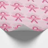 ホープのピンクリボン包装紙 ラッピングペーパー (角)