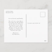 ホープの宗教写真のスリル シーズンポストカード (裏面)