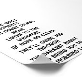 ホープの小感動的さな詩 ポスター (角)