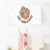 ホープの散らかりを心配するな 横断幕 (インサイチュ)