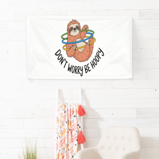 ホープの散らかりを心配するな 横断幕 (インサイチュ)