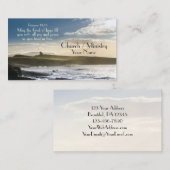 ホープの神、ローマの聖書15:13、アイルランド沿岸 名刺 (正面/裏面)