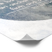 ホープをいかり感動的としてポスター – へブル6:19 ポスター (角)