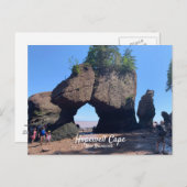 ホープウェルケープニューブランズウィックハガキ ポストカード (正面/裏面)