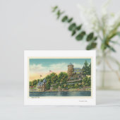 ホープウェル・ホールの外観 ポストカード (スタンド正面)