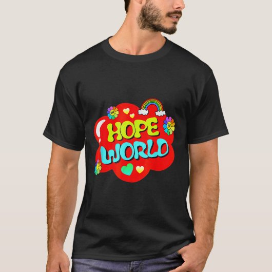 ホープカラフルワールド Tシャツ (正面)