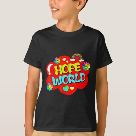 ホープカラフルワールド Tシャツ (正面)