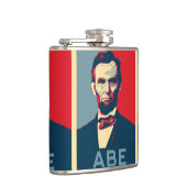 ホープスタイルリンカーンポートレート フラスク (右)