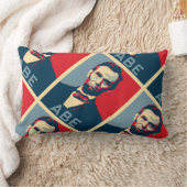 ホープスタイルリンカーンポートレート ランバークッション (ブランケット)