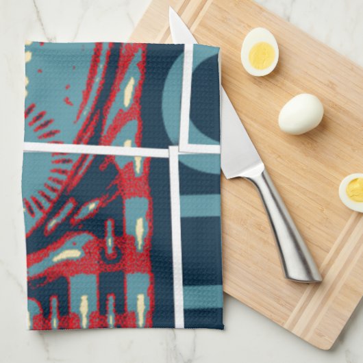 ホープハクナマタタ キッチンタオル (四つ折り)