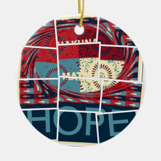 ホープハクナマタタ セラミックオーナメント (正面)