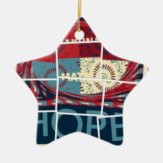 ホープハクナマタタ セラミックオーナメント (正面)