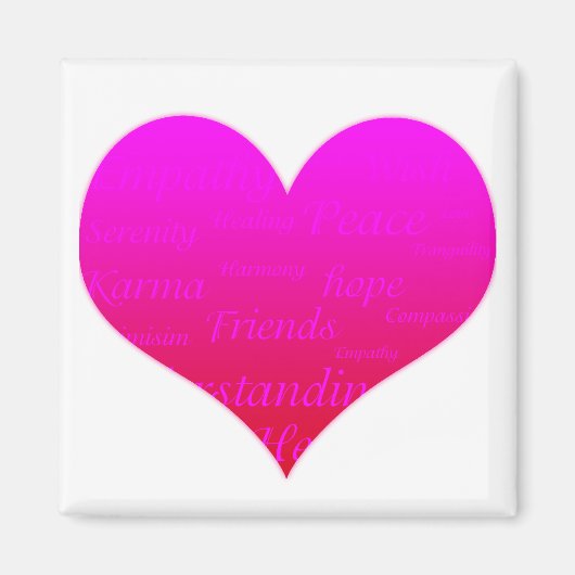 ホープハート マグネット (正面)