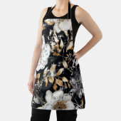 ホープフローラグリッターエプロン(MW1003-A) エプロン (インサイチュ)