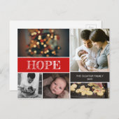 ホープベビー誕生休日のお知らせ シーズンポストカード (正面/裏面)