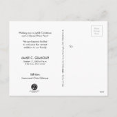 ホープベビー誕生休日のお知らせ シーズンポストカード (裏面)