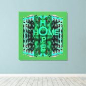 ホープホーム キャンバスプリント (インサイチュ (ウッドフロア))