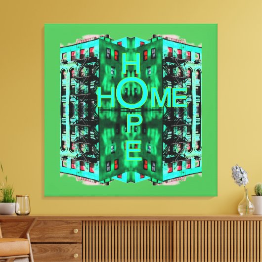 ホープホーム キャンバスプリント (インサイチュ (リビング))