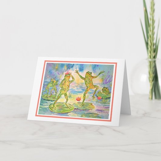 ホープユーダンス誕生日カード カード (正面)