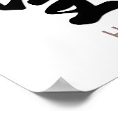 ホープ中国のキャラクターウォールアート ポスター (角)