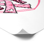 ホープ乳房がん認識度ハートピンクリ ポスター (角)