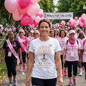 ホープ乳癌認識度 Tシャツ