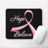 ホープ信じブラシ乳房癌 マウスパッド (マウス)