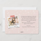 ホープ信仰ラブスクリプト宗教的なクリスマスフォト シーズンカード (裏面)