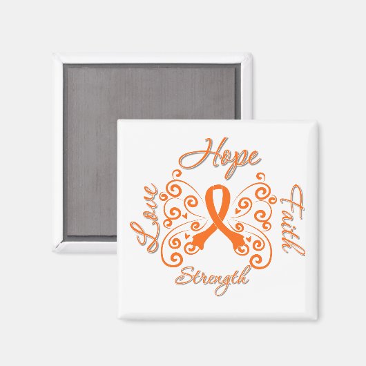 ホープ信仰愛強さ白血病 マグネット (正面/裏面)