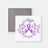 ホープ信仰愛強線維筋痛 マグネット (正面/裏面)