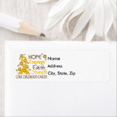 ホープ勇気信仰の強さ3小児がん ラベル (インサイチュ)