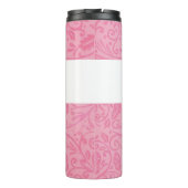 ホープ子猫ピンクリボンパーソナライズされた タンブラー (裏面)