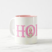 ホープ子猫マグ ツートーンマグカップ (正面左)