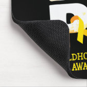 ホープ小児がん認識度花 マウスパッド (コーナー)