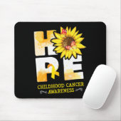 ホープ小児がん認識度花 マウスパッド (マウス)