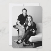 ホープ平和の喜びと笑いの休日の写真カード シーズンカード (裏面)