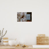 ホープ感動的エミリーディキンソンバード引用文 ポスター (キッチン)