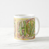 ホープ感動的ワードアートコーヒーマグ コーヒーマグカップ (正面右)