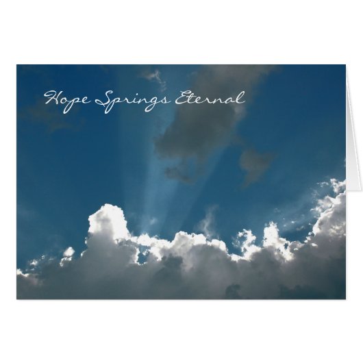 ホープ春永遠カード (正面横)