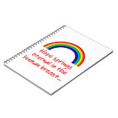 ホープ春永遠 ノートブック (左側)