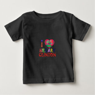ホープ最高のラブル美しい驚くべきカラフル丘 ベビーTシャツ