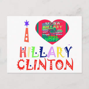 ホープ最高のラブル美しい驚くべきカラフル丘 ポストカード