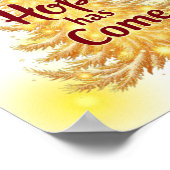 ホープ来スはクリススマスウォールアート ポスター (角)