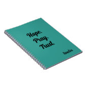 ホープ祈トラストパーソナライズされた ノートブック (右側)