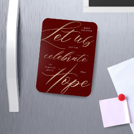 ホープ祝金ゴールド台本ファミリー休日 マグネット