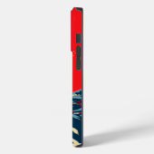 ホープ素晴らしアートの北斎波スタイル Case-Mate iPhoneケース (裏面 / 左)